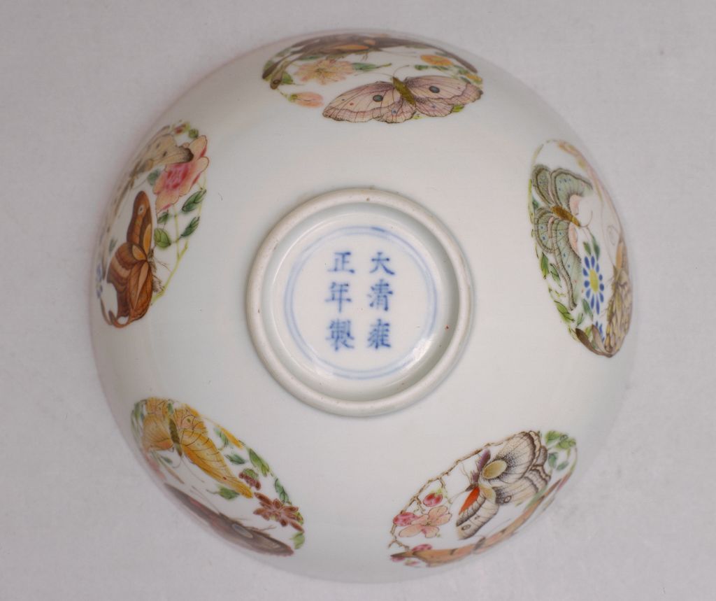 图片[2]-Pastel butterfly bowl-China Archive